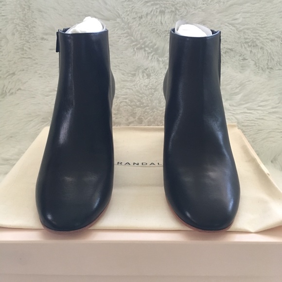 NIB Loeffler Randall leather ankle boots - Picture 3 of 8